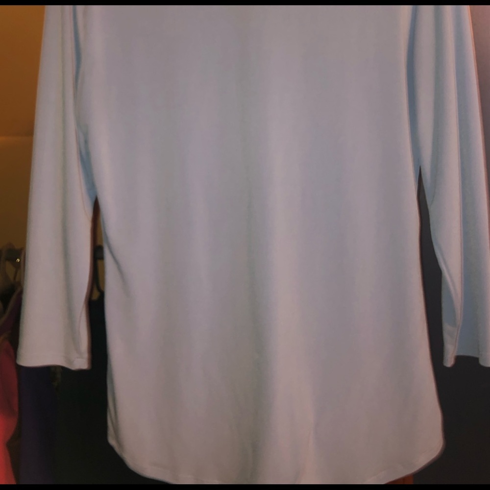 Top light blue small